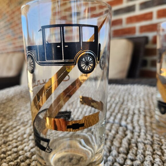 2 - Rare MCM Chevrolet Glasses - Picture 5 of 11